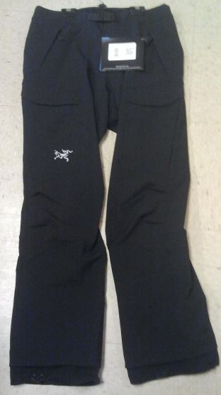 ARCTERYX MENS GAMMA SK PANTS 7058 BLACK MEDIUM/REGULAR