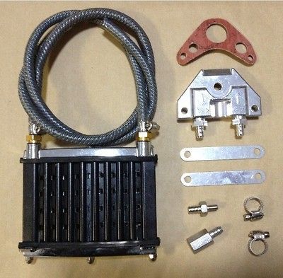 Oil cooler radiator cooling ATV Motocross parts 50cc   140cc black