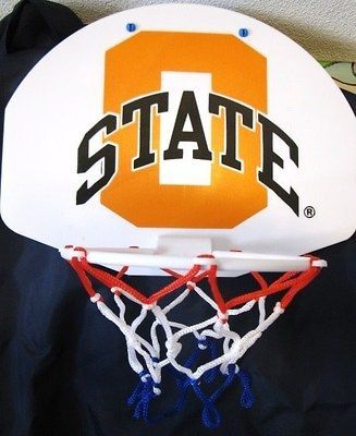 Small Basketball Hoop Over Door Wall Mount OKLAHOMA STATE UNIVERSITY