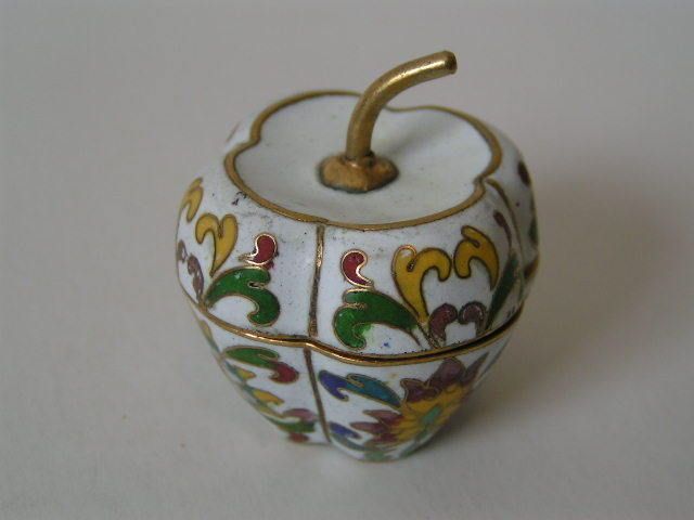 cloisonne apple in Decorative Collectibles