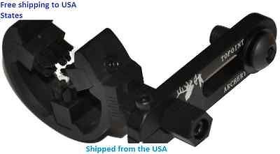 NEW Arrow rest, Aluminum 6061 T6 machined,black anodized   Free