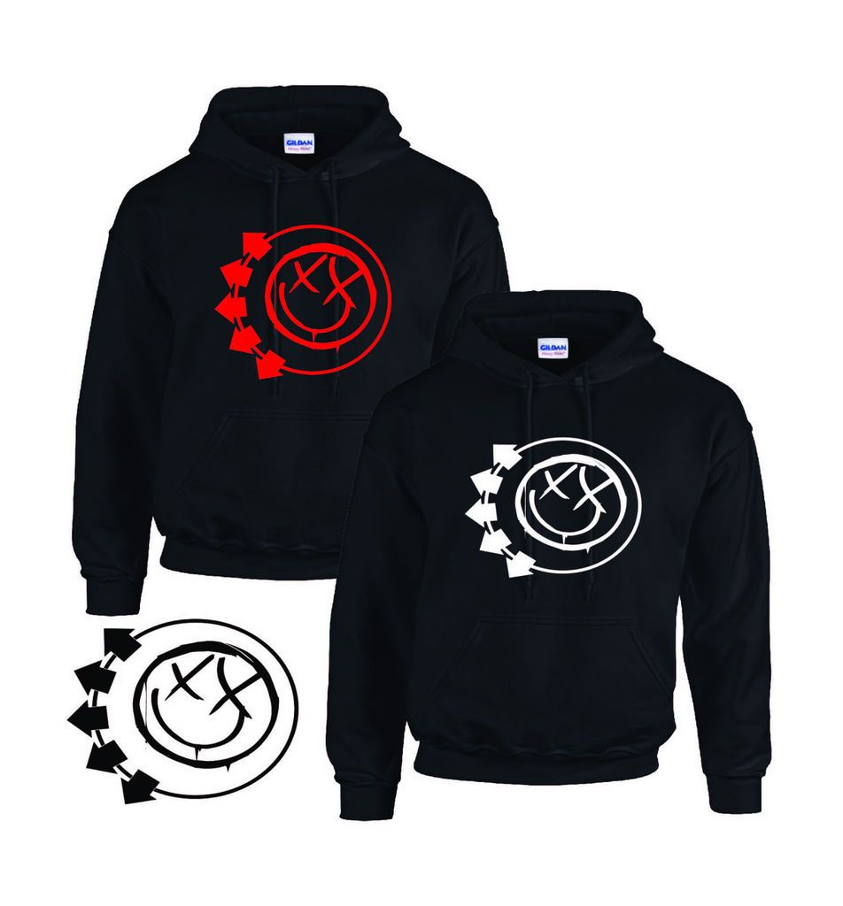 Blink 182 Blink182 Hoodie Hooded Top   All Sizes S   XXL   Black Or