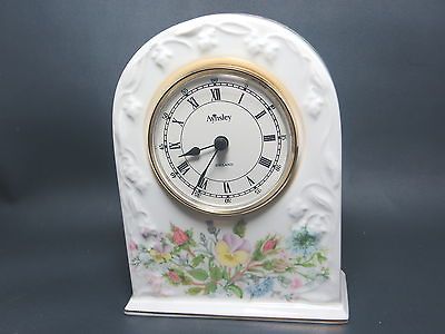 AYNSLEY   WILD TUDOR   CASCADE DOME SHAPED LARGE MANTEL CLOCK   1E