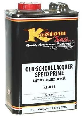 GALLON GRAY LACQUER PRIMER SURFACER KIT AUTO PAINT