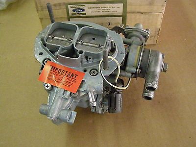 NOS 1974 Ford Mercury Capri Carburetor 2V 171ci 2800cc