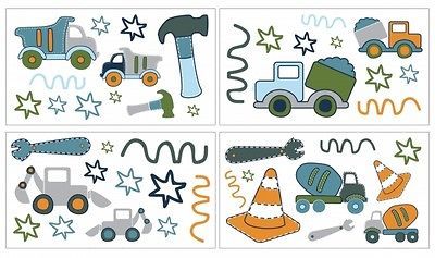 CoCaLo Baby PLAY ZONE Removable Wall Appliques / DECALS Stickers