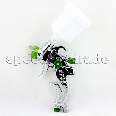 Hot Mini DETAIL TOUCH UP HVLP SPRAY GUN 0.8mm TIP Basecoat Auto Paint