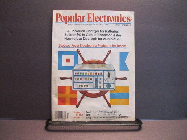 Popular Electronics Magazine July 1979 Space Age Projects for Boats