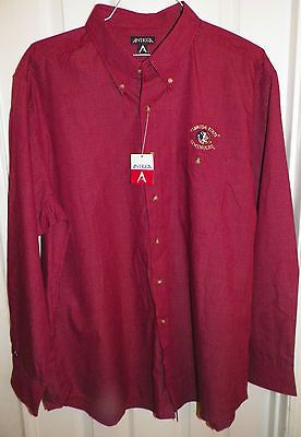 Shirt* Plaid Long Sleeve Button Down XL ANTIGUA Florida State NEW