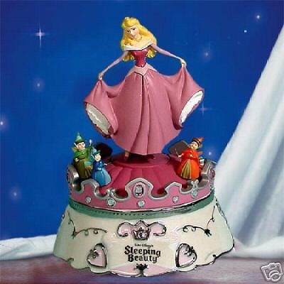 DISNEY Aurora Dance Sleeping Beauty MUSIC BOX NEW