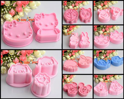 Cartoon Cookie Cutter Cake Sugar craft Mold Bakeware Mould Tools MF