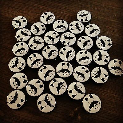 Banksy Panda Graffiti Stencil Acrylic Flesh Plug Gauge Stretcher