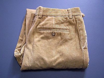 BARBOUR VINTAGE CORDS W34 L32 LIGHT BROWN REGULAR FIT CORDUROY