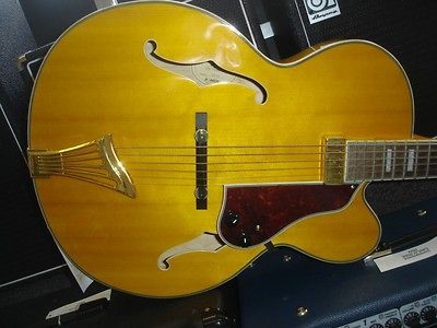 Samick LaSalle JZ 4 electric archtop guitar with hardshell case   NEW