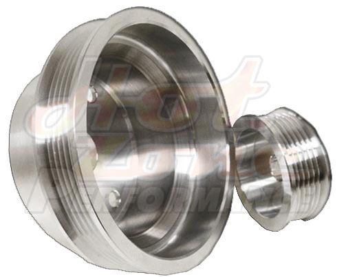 CHEVY TRUCK 4.3 V8 5.0 5.7 BILLET SERPENTINE PULLEY SET