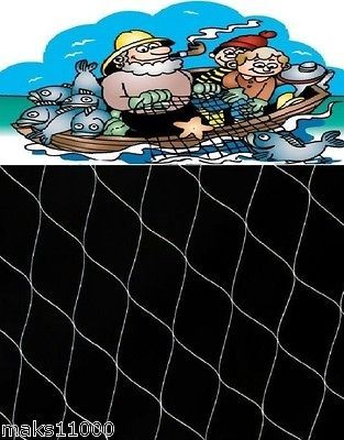 100 x 1,8 m Fishing trammel Gill Net mono multinylon 40 mm