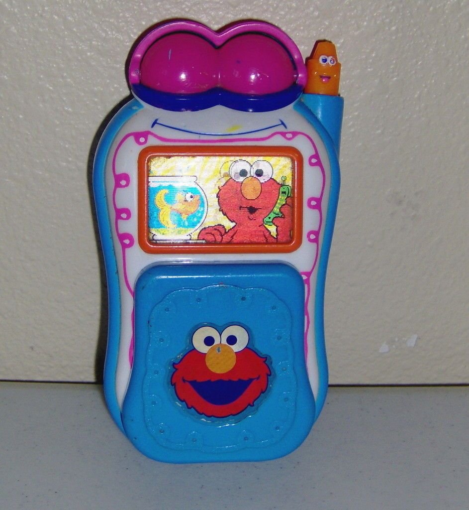 Mattel Elmo World Cell Phone Sesame Street Talking Toy Sesame on PopScreen