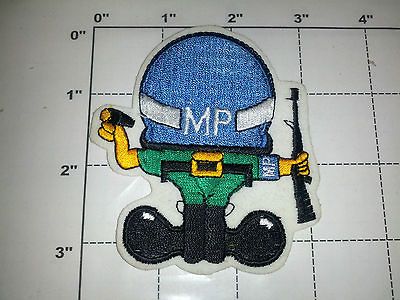 Army Military MP Police Cartoon Patch