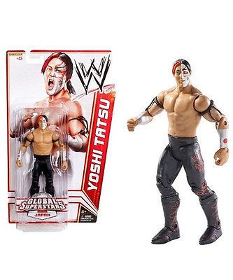 Yoshi Tatsu WWE MATTEL Global Superstars Basic Wrestling Figures