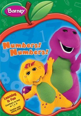 Barney   Numbers, Numbers (DVD) NEW sealed