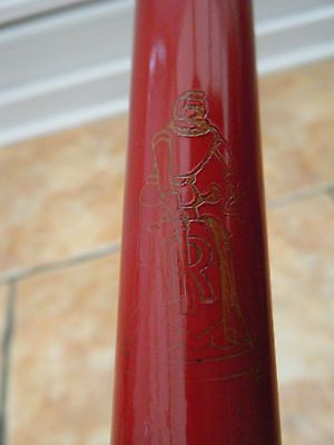 VINTAGE RED RALEIGH INDUSTRIES SPORTS BIKE PUMP 15.5 40 CM LONG