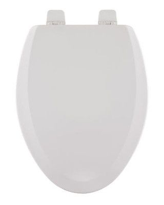 Eljer Stratton Elongated White Toilet Seat~New