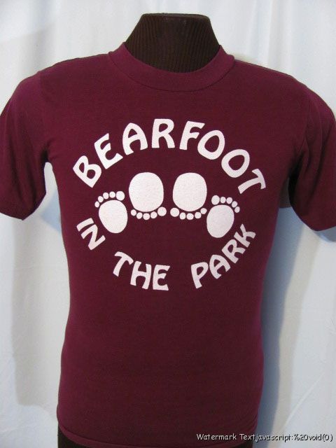 vintage GRATEFUL DEAD BEARFOOT PARK RETREAT 1981 retro 80s hippie tour