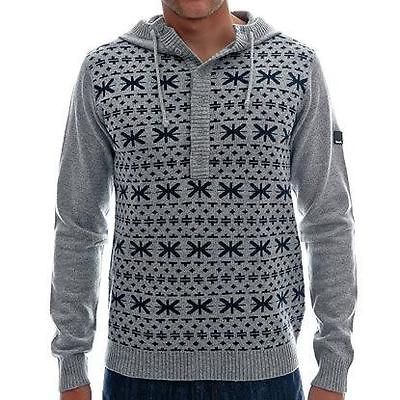 Bench Get in Knit Hoody   Grey Marl