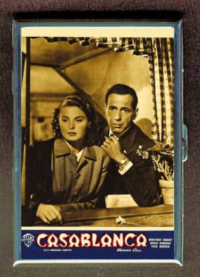 HUMPHREY BOGART INGRID BERGMAN CASABLANCA ID Holder, Cigarette Case or