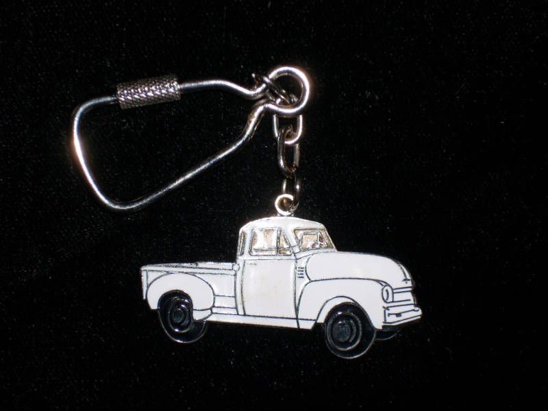 1949  54 CHEVY Pickup truck   5/window keychain