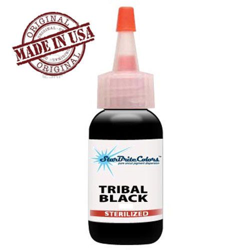 oz STARBRITE Tribal Black Tattoo Ink Sterile AUTHENTIC Starbright