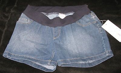 Oh Baby by Motherhood Under Belly Denim Jeans Shorts in Medium