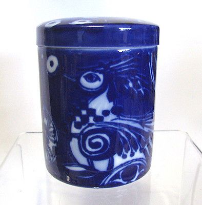 Rosenthal Porcelain Studio Line by Bjorn Winblad Cobalt Blue Covered