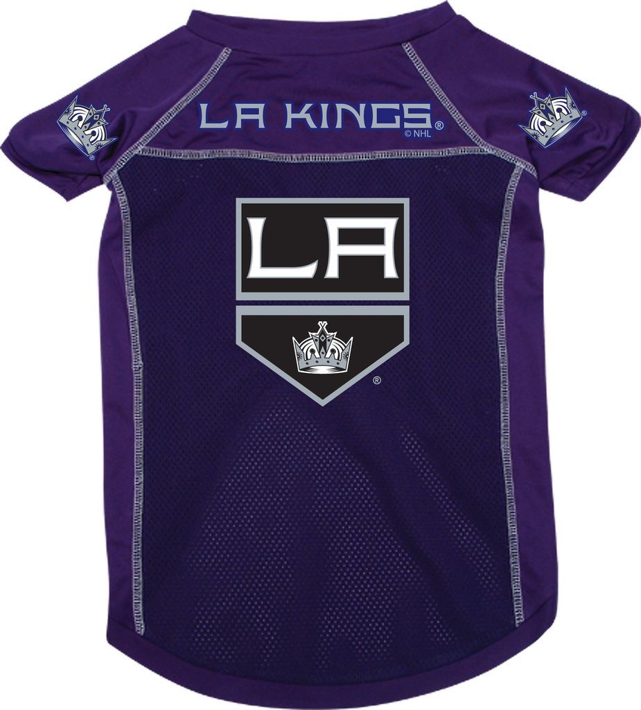 NEW LOS ANGELES KINGS PET DOG HOCKEY JERSEY ALL SIZES