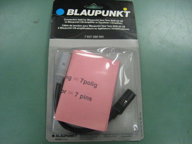 Blaupunkt Connection Lead for New York SQR 05 US to US Amplifier or