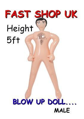 Blow Up Doll Man Hen Party Inoffensive SMIFFYS NEW girls night