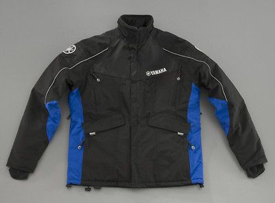 YAMAHA SNOWMOBILE Womens Ridge Jacket (Black/Blue)