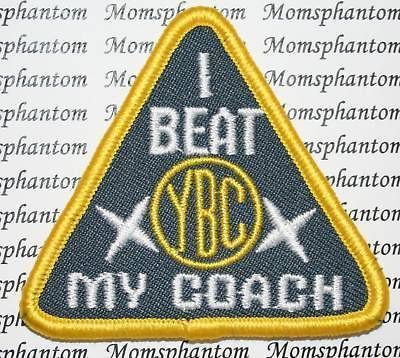 Bowling Patch YBC I BEAT MY COACH YOUTH STRIKE BALL PIN KIDS CHILDREN