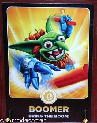 SKYLANDERS**NEW**2012**SINGLE TRADING CARD**#14*BOOMER**FIRST PRINT