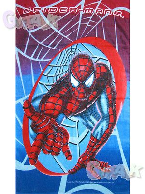 NEW Spiderman Spider Man Cotton Bath Towel #A 43 x 25 Home