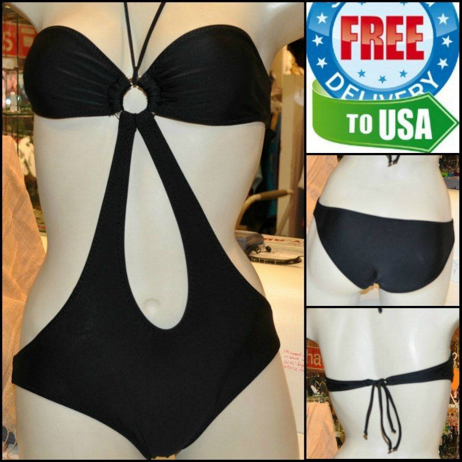 Swimsuit Sexy Brazilian style Swimwear One Piece Monokini all colors