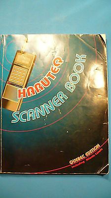 1992 HARUTEQ SCANNER BOOK QUEBEC EDITION