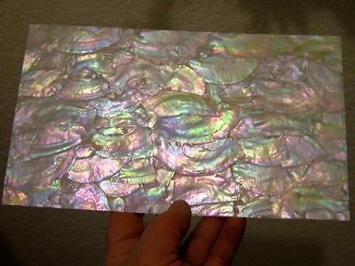 x9.5 RAINBOW Mother of Pearl Shell INLAY Thin Sheet Veneer