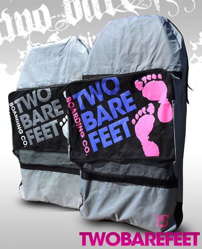 new two bare feet 42 double body board bag carry