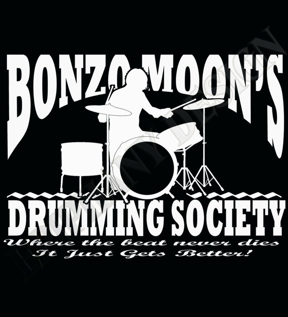 Drummers T Shirt Keith Moon John Bonham Inspired T Shirt Led Zeppelin
