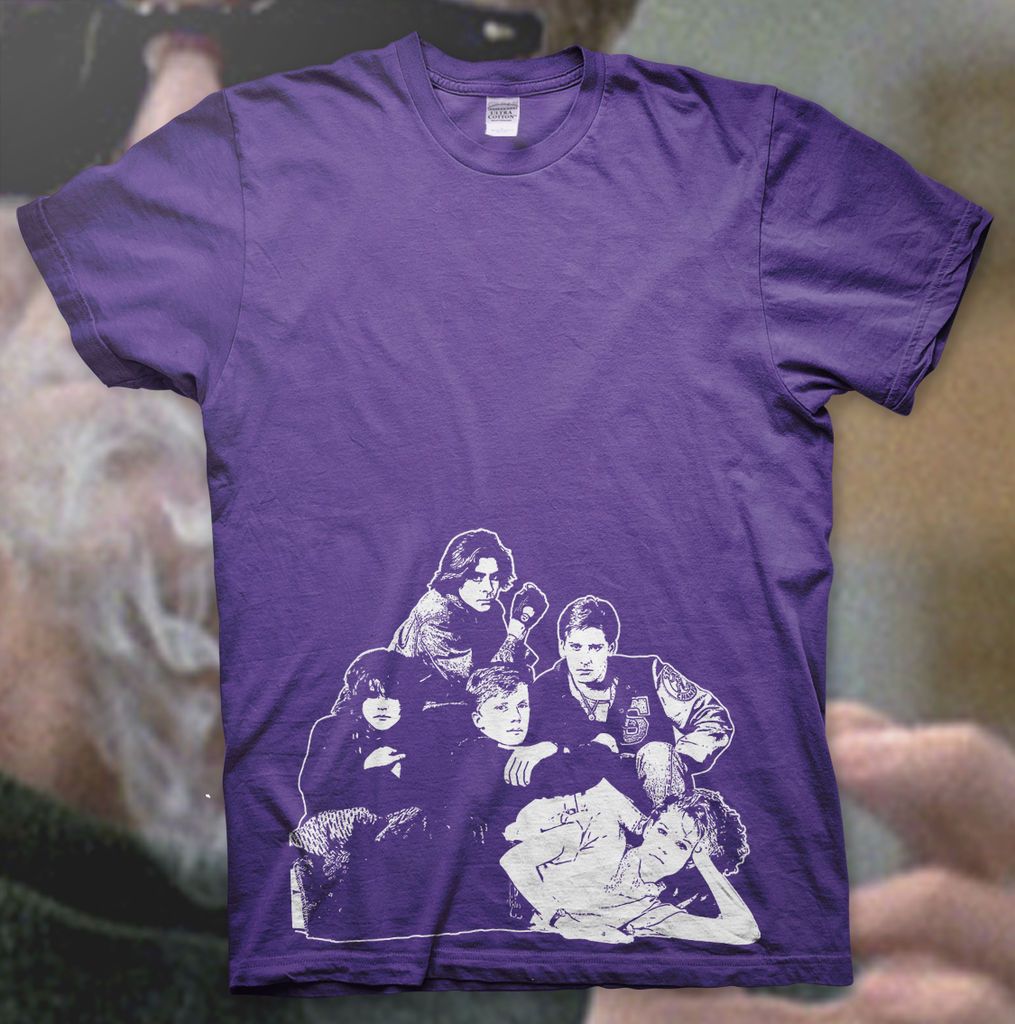 THE BREAKFAST CLUB High Quality T Shirt JOHN HUGHES Retro 80s BENDER