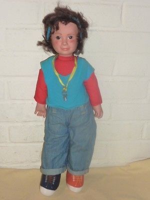 1984 Vintage Galoob 20 Punky Brewster TV Series Doll Cloth Vinyl