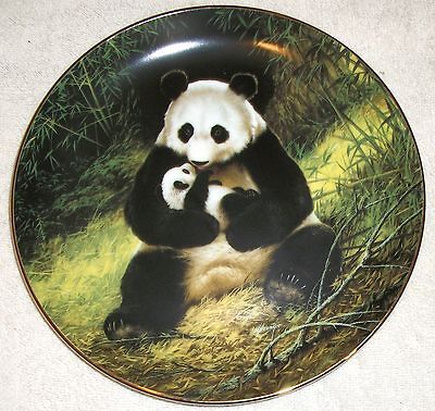 BRADFORD EXCHANGE W S GEORGE WILL NELSON THE PANDA COLLECTORS PLATE