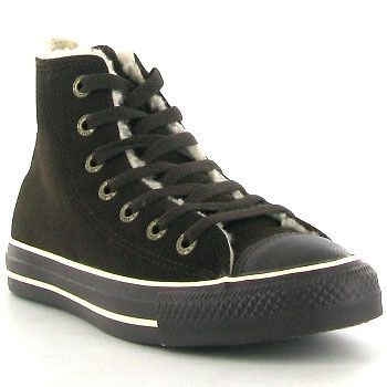 Converse Allstar Suede Hi Shearling Sizes UK 4   11