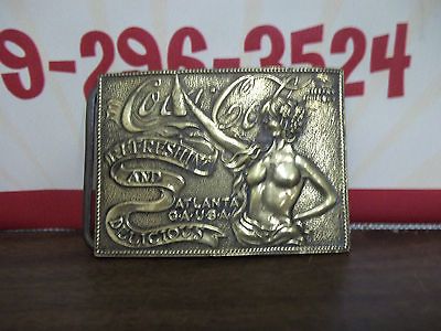 Tiffany Foundry Coca Cola Atlanta, GA Belt Buckle